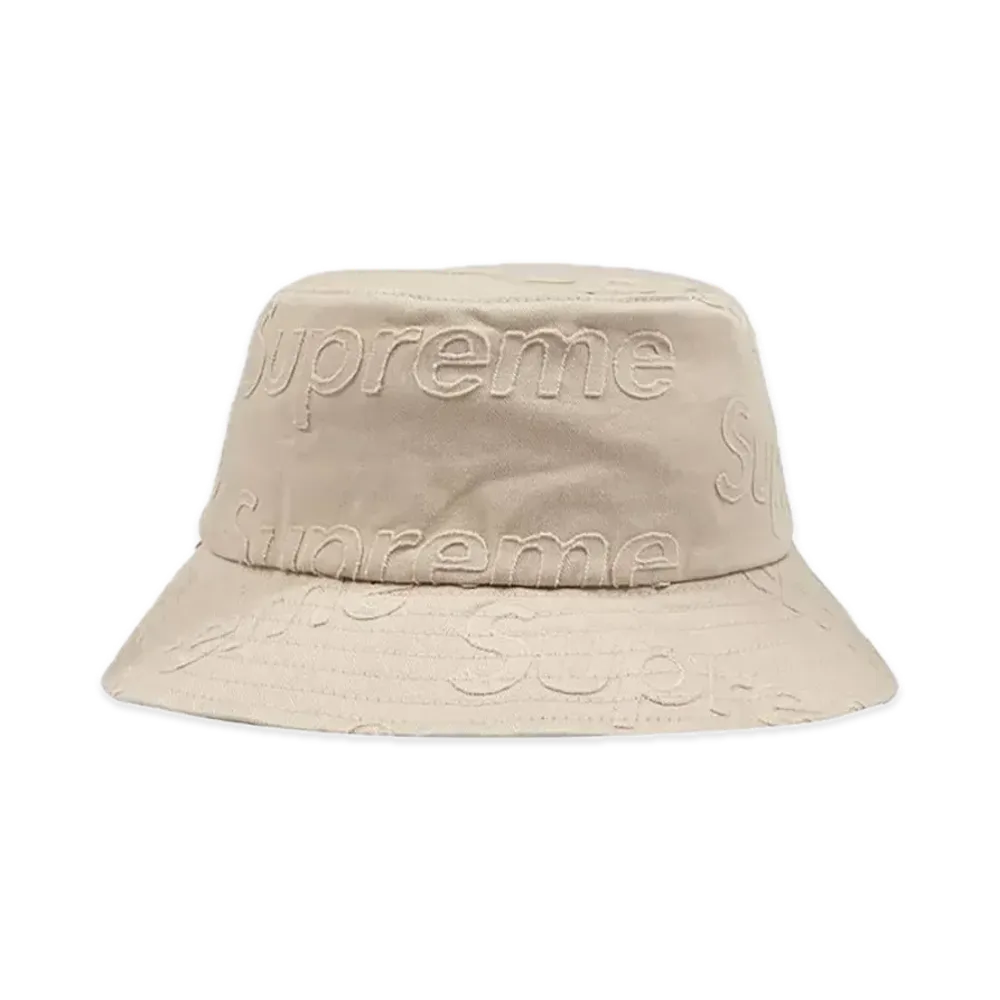 Supreme Lasered Twill Crusher "Tan"