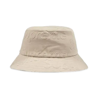 Supreme Lasered Twill Crusher "Tan"