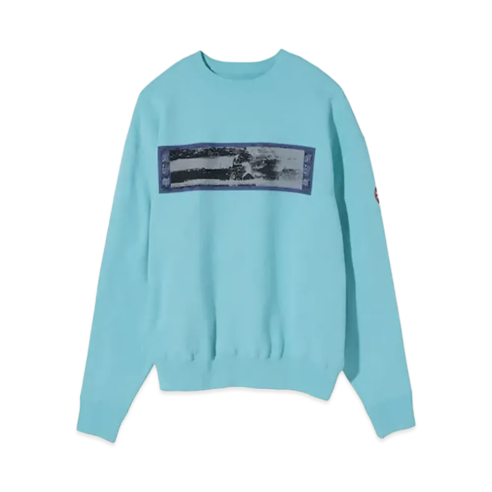 Cav Empt (C.E) OBLONG NOISE CREW NECK "Green"
