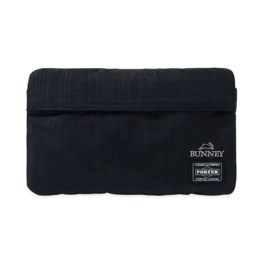 PORTER x BUNNEY Jewelry Pouch "Black Moire"