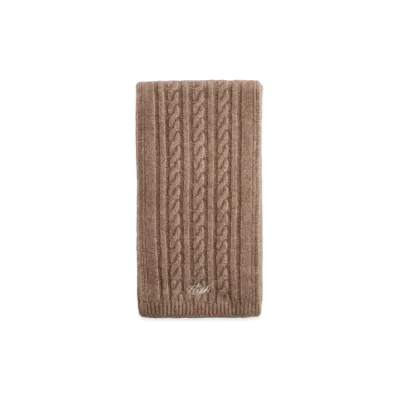 Kith Kithmas Cable Knit Scarf "Quicksand"