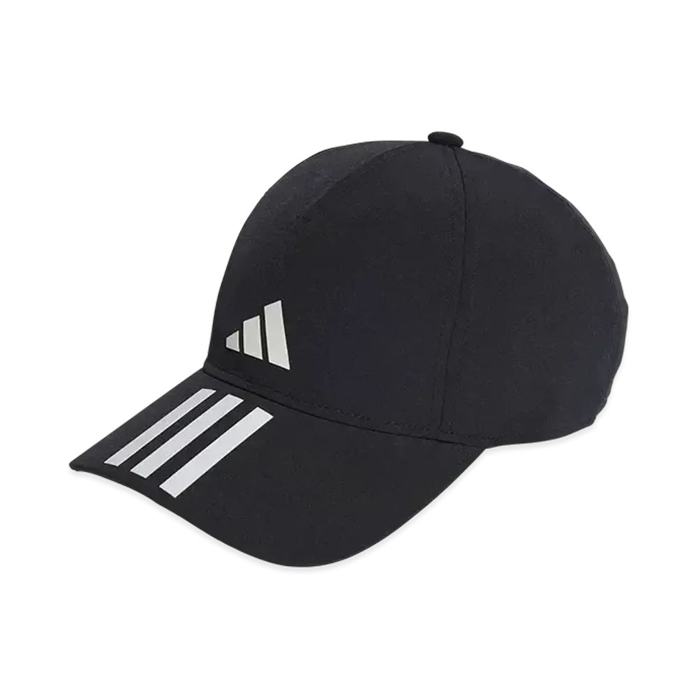 adidas 3-Stripes Aeroready Running Training Baseball Cap "Black/White"