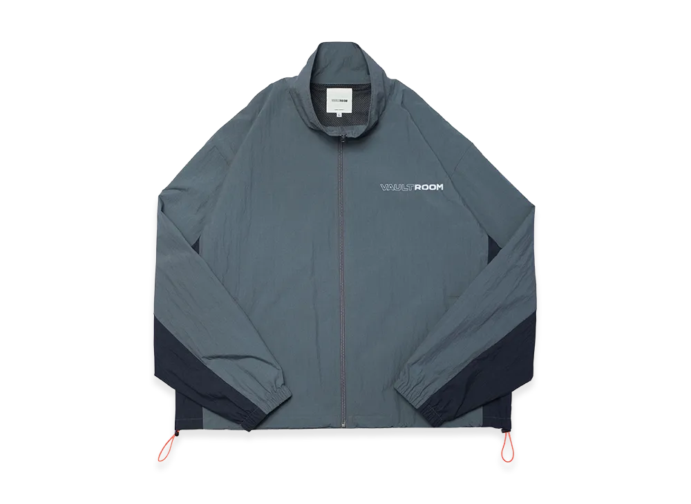 VAULTROOM VGC Paneled Track Jacket "Gray/Navy"