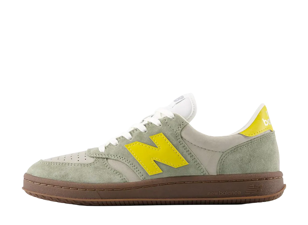 New Balance T500 "Dark Olvine/Apollo Gold"