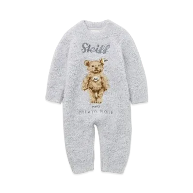 GELATO PIQUE x Steiff Baby Gelato James Jacquard Romper "Blue"