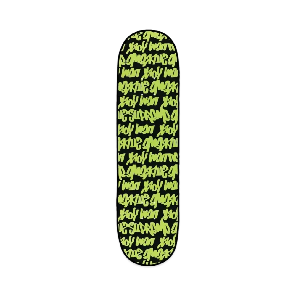 Supreme Fat Tip Skateboard "Black"
