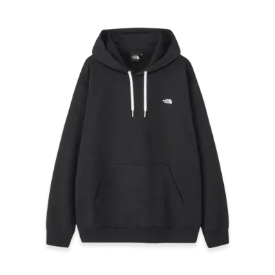 The North Face Small Logo Heather Sweat Hoodie "Black"