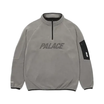 PALACE Polartec 1/4 Zip "Grey"
