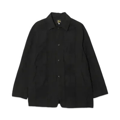 NEEDLES Arrow Jacket - Ripstop Cut Jacquard "Black"