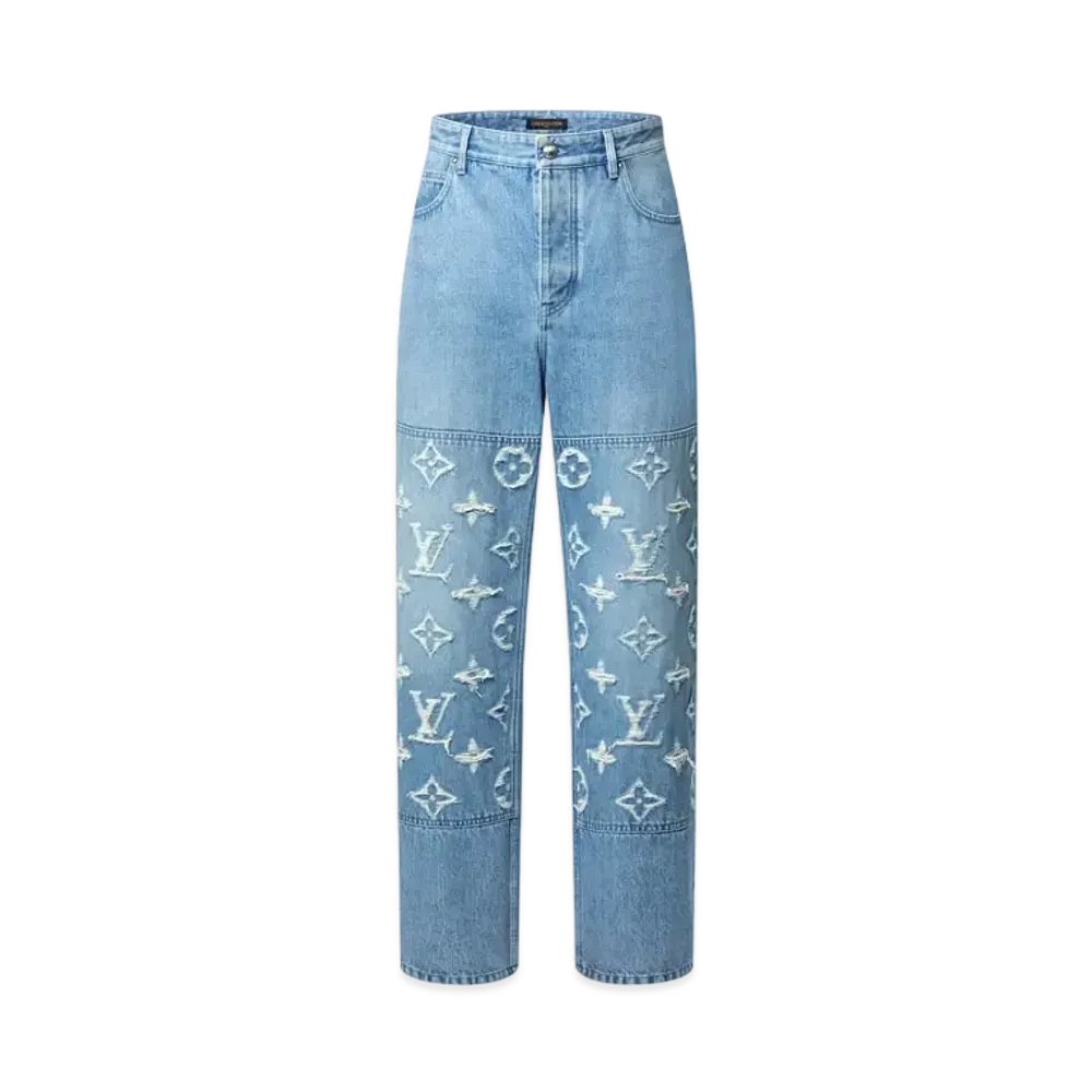 Louis Vuitton Denim Skate Jeans "Indigo"