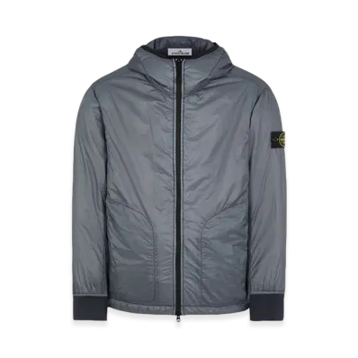 Stone Island Q0325 Garment Dyed Micro Yarn with Primaloft-TC Packable Hooded Light Jacket - 23FW "Lead"