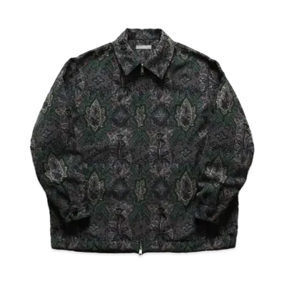 Art re A Vintage Gobelins Oversized Zip Blouson "Navy"