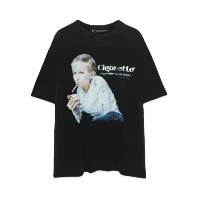 A GOOD BAD INFLUENCE The cigaretteT-SHIRT "BLACK"
