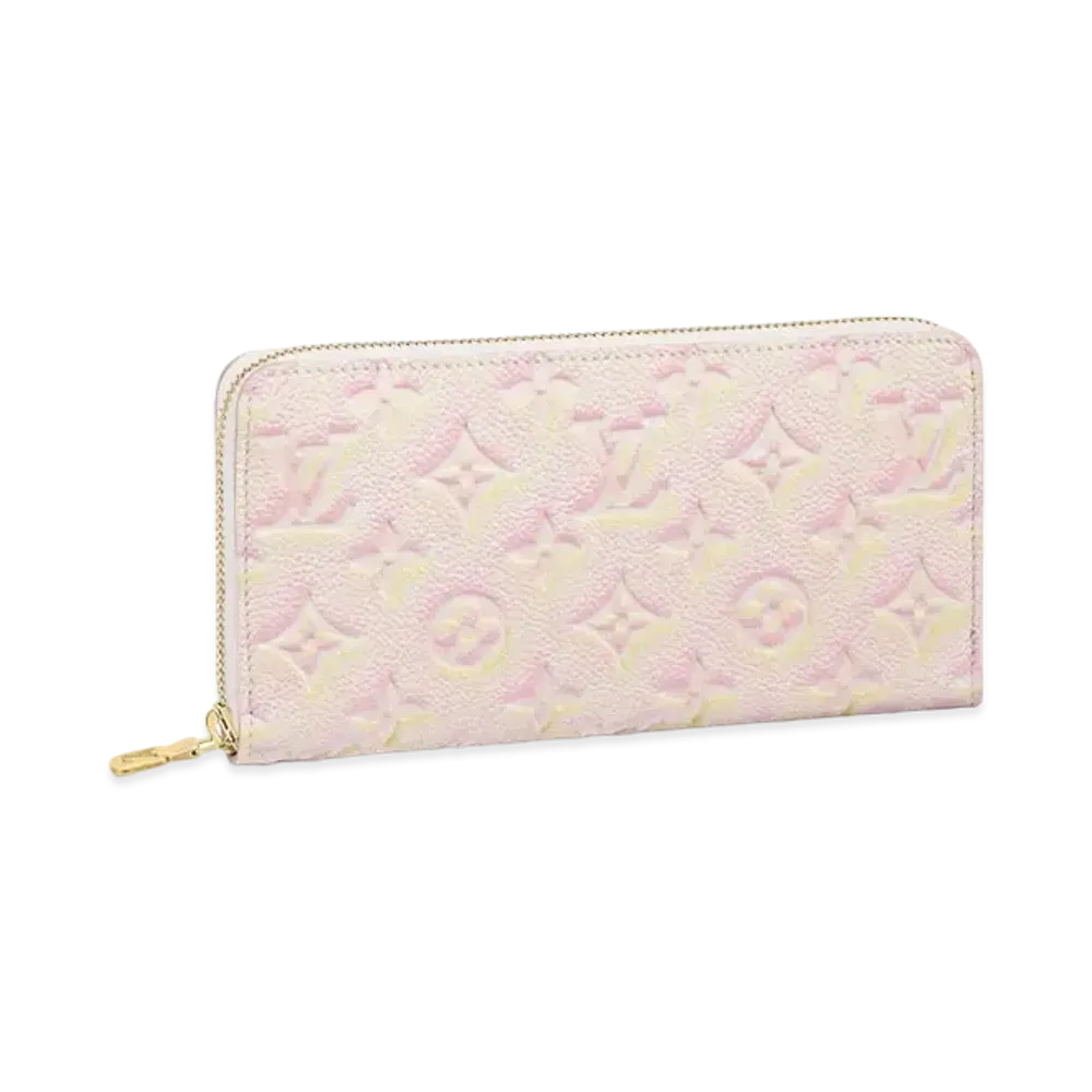 Louis Vuitton Zippy Wallet Summer Stardust Monogram Empreinte "Pink"