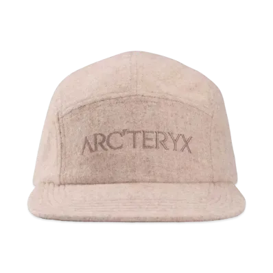 ARC'TERYX 5 Panel Wool Ball Cap "Light Velvet Sand Heather" X000005086