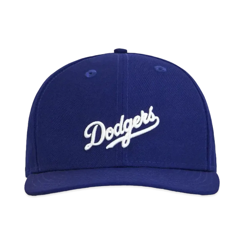 Kith x MLB Los Angeles Dodgers Script Cap "Royal Blue"