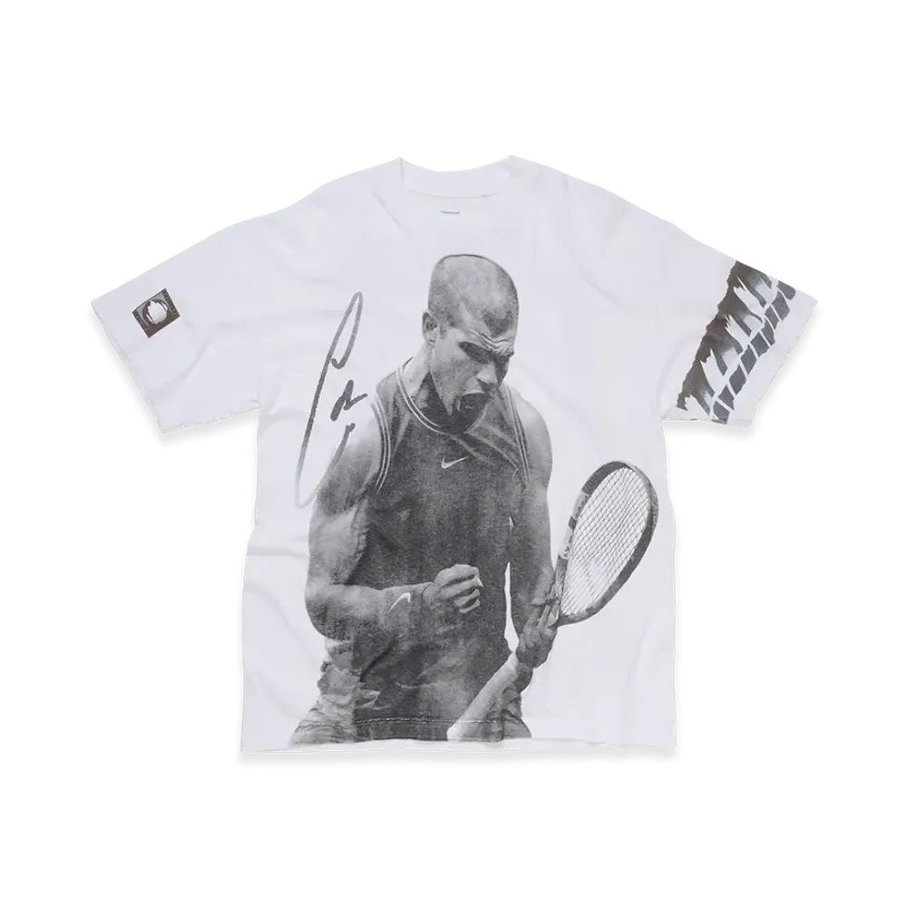 Travis Scott Cactus Jack x Nike Athletes Series: Carlos Alcaraz Tee 1 "White"