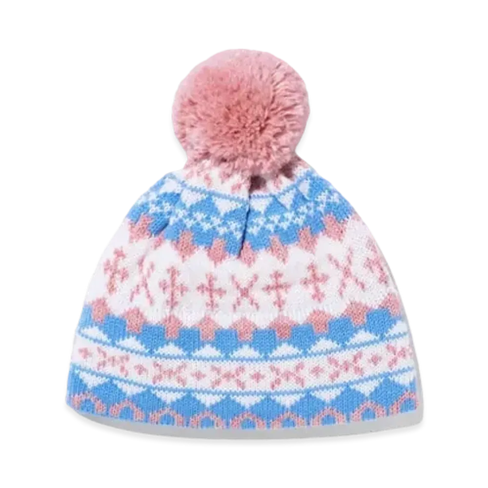 Noah Fair Isle Wool Beanie "Pastel"