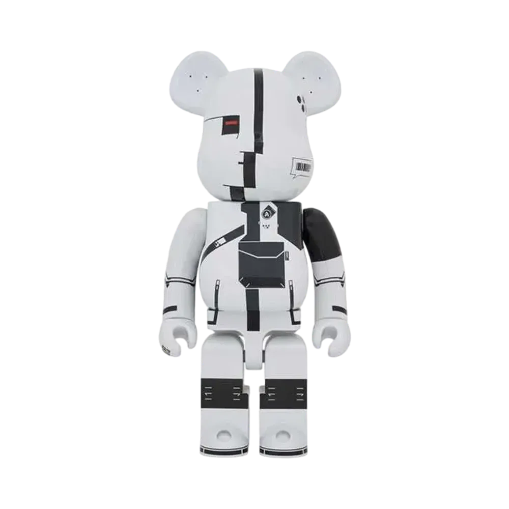 Bearbrick ΛCRONYM (R) WHITE CHROME 1000%