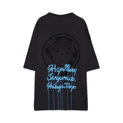 PRESTIGE APPAREL FUZZY&NEW S/S Tee for HYPE DROP Exclusive "BLACKxBLUE"