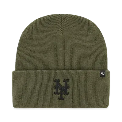 47 MLB Haymaker Cuff Knit "Mets Sandalwood"