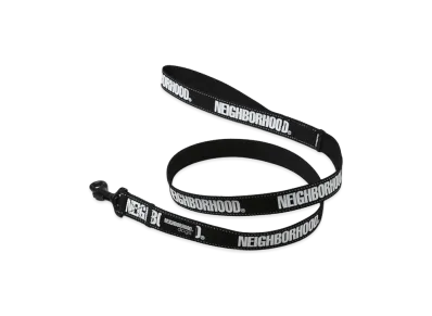 NEIGHBORHOOD Dog Leash Wide "Black"