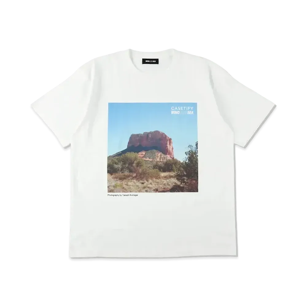 WIND AND SEA x CASETIFY (Cliff) Tee "White"