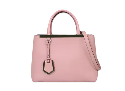 FENDI 2Jours Leather 2WAY Bag "Pink"