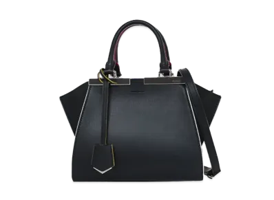 FENDI 3Jours Leather 2WAY Bag "Black"
