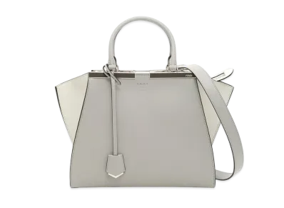 FENDI 3Jours Leather 2WAY Bag "Gray"