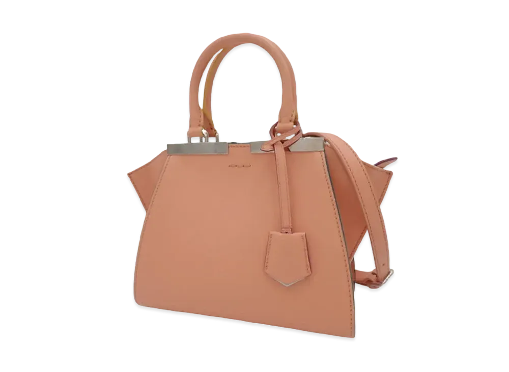 FENDI 3Jours Leather 2WAY Bag "Pink"