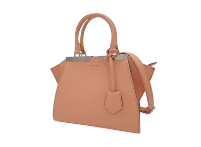 FENDI 3Jours Leather 2WAY Bag "Pink"