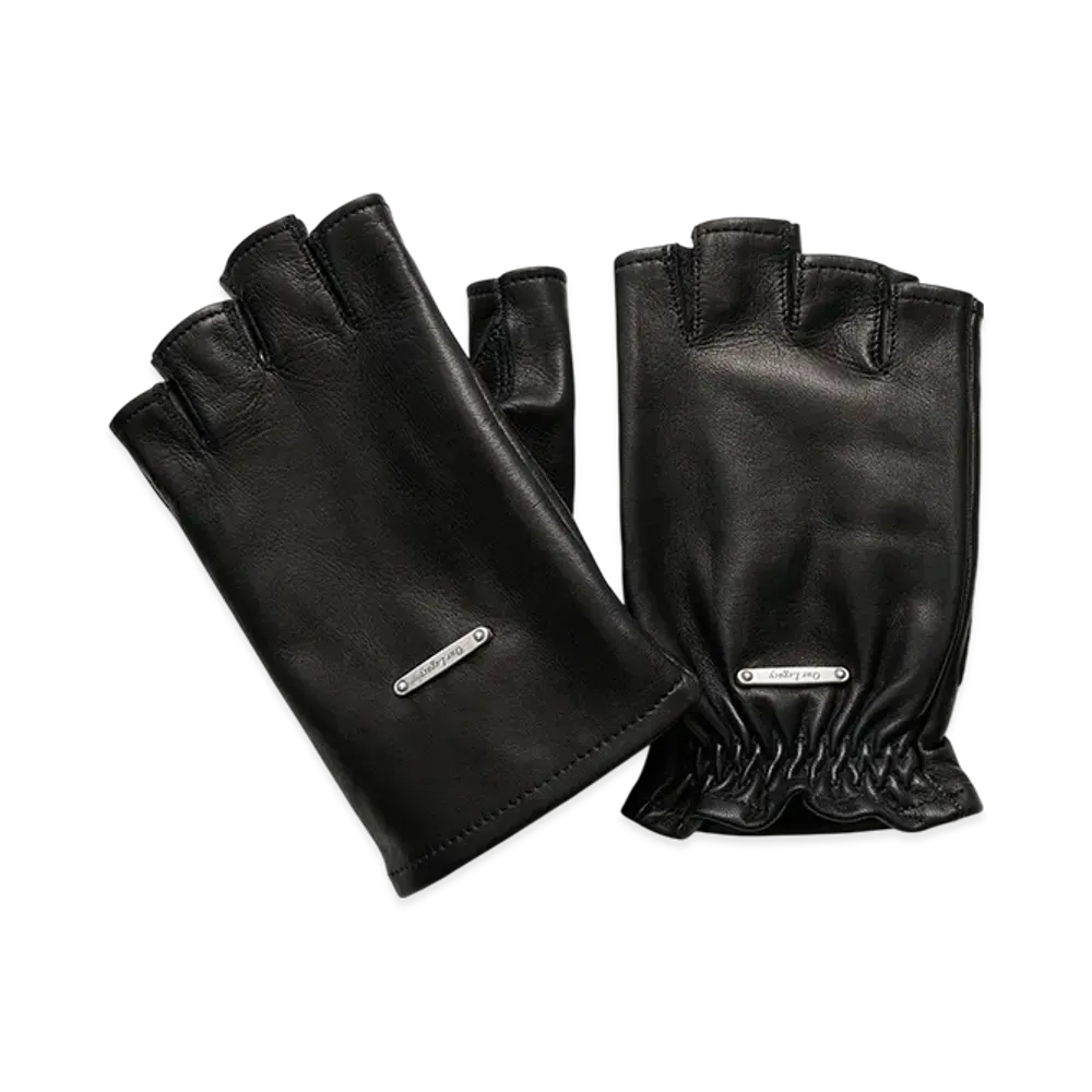 OUR LEGACY Women's Mis Match Glove "Black Leather"