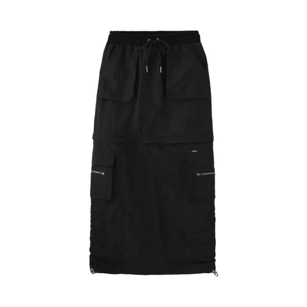 X-Girl Convertible Easy Skirt "Black"