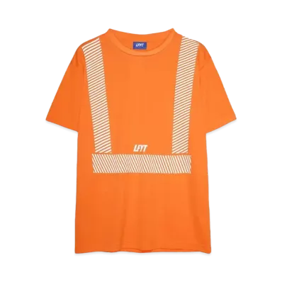 MTA x LFYT CONTRACTOR MESH TEE "ORANGE"