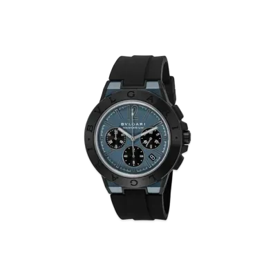 BVLGARI Diagono Magnesium Chronograph "Blue/Magnesium"