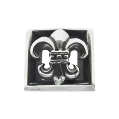 Chrome Hearts Letter Block BS Flare Ring "Silver"