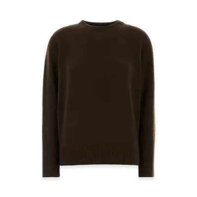 The Row Women's Cashmere Odelle Sweater "Dark Brown"