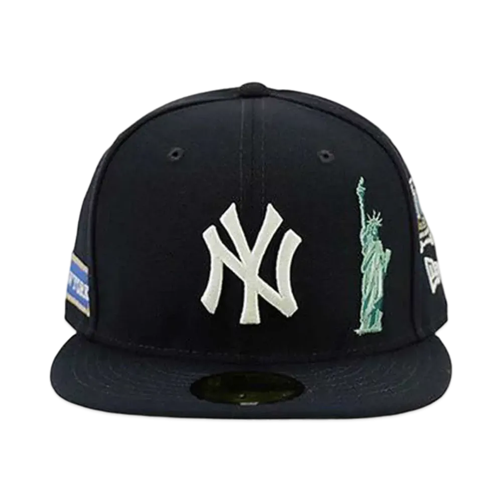 NEW ERA x The Cap Exclusive City of Cities 59fifty New York Yankees "Black"