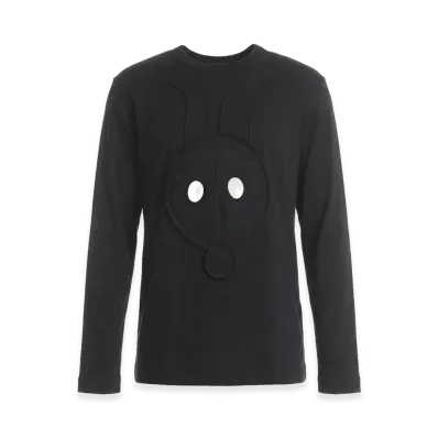 COMME des GARCONS SHIRT Rabbit Is Crewneck Sweatshirt In "Black"