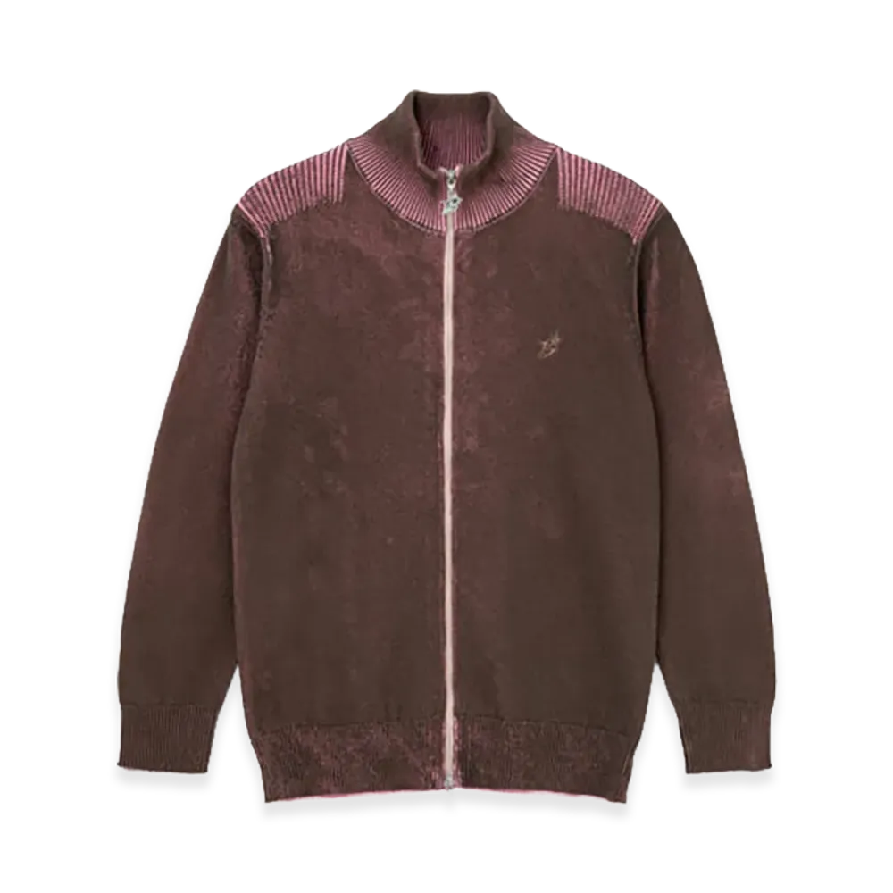 BoTT Zip-up Driver's Knit "Brown"