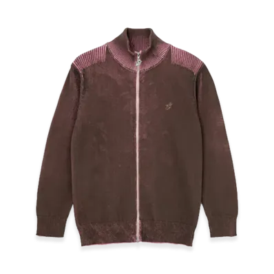BoTT Zip-up Driver's Knit "Brown"
