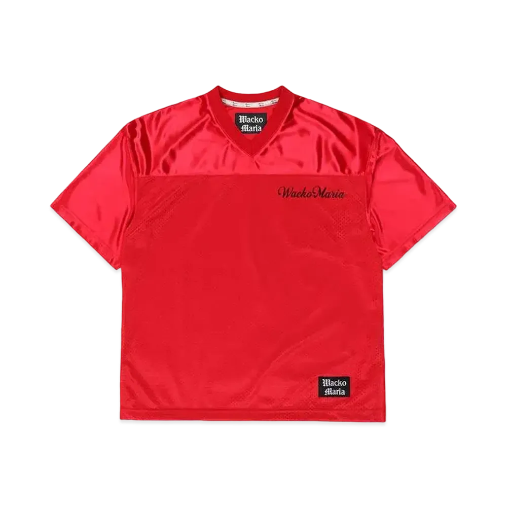 WACKO MARIA Football Jersey "Red"