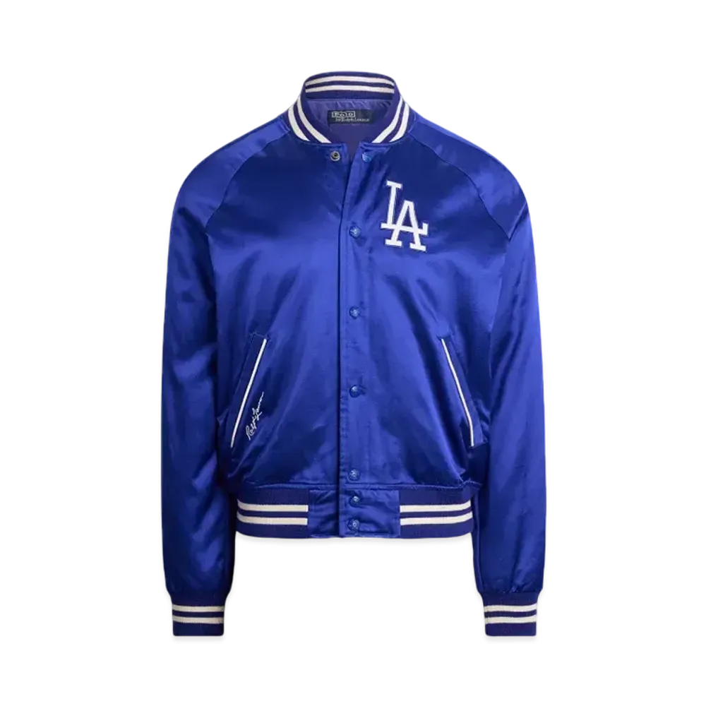 Polo Ralph Lauren x MLB Dodgers Satin Jacket "Blue"