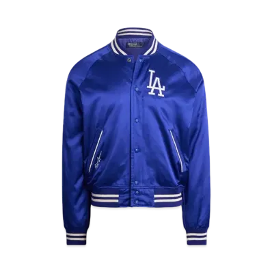 Polo Ralph Lauren x MLB Dodgers Satin Jacket "Blue"