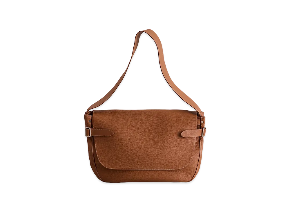 NICENESS The Hefner Postman Bag "Camel"