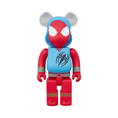 MEDICOM TOY "BEARBRICK" -THE AMAZING SPIDER-MAN- SCARLET SPIDER 400%