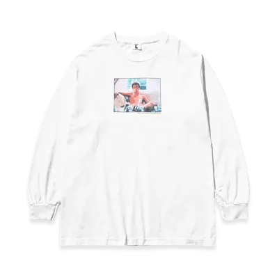 Weber x Kids Long Sleeve T Shirt "White"
