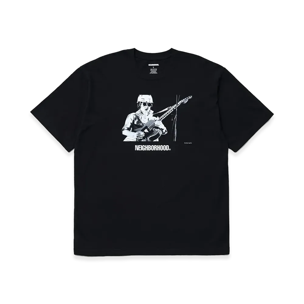 NEIGHBORHOOD x FM TOKYO x THE TIMERS . Tee SS "Black"