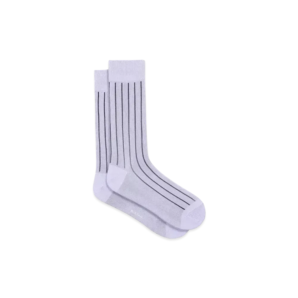Paul Smith Pinstripe Socks "Lavender"